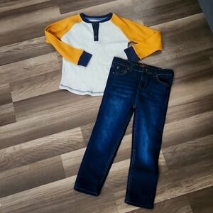 7 for All Man Kind 2pc Outfit Boys 4T NWOT